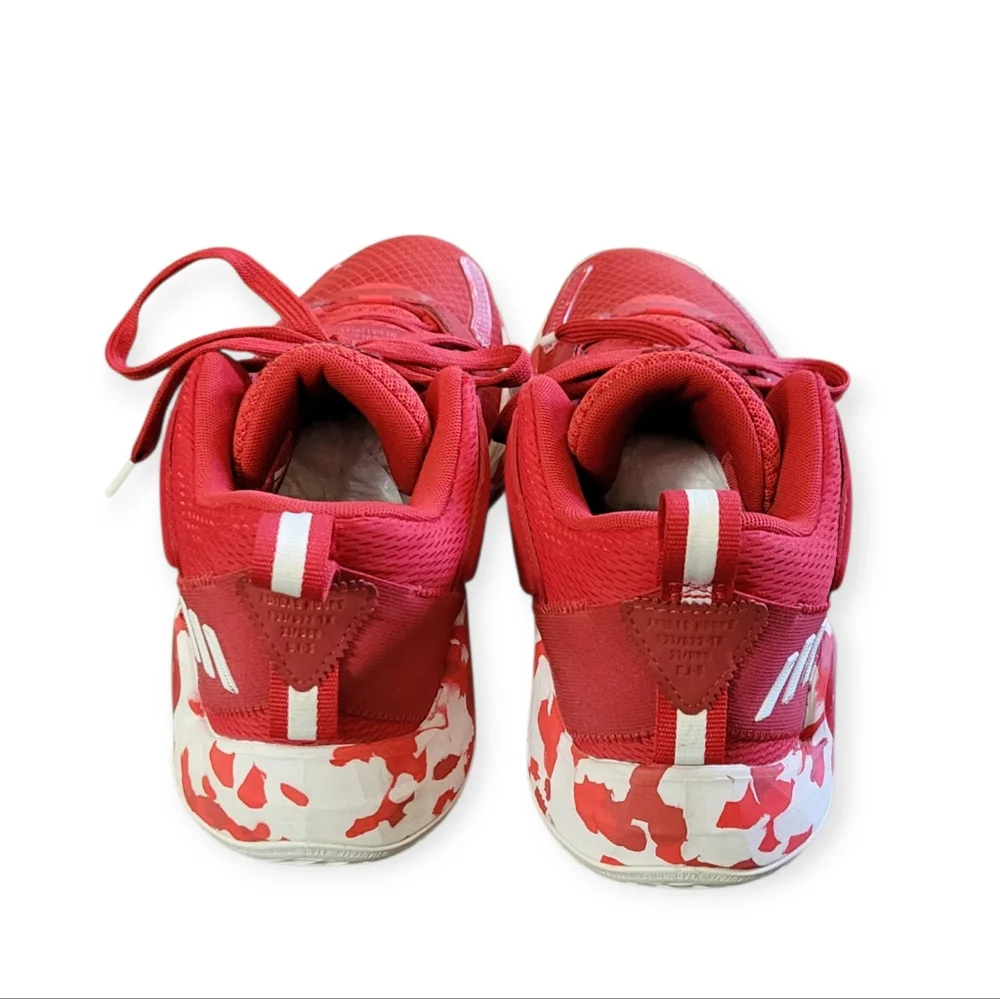adidas Dovovan Mitchell Issue #3 D.O.N. Athletic Red And White Sneakers